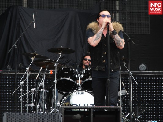 The Cult în concert la festivalul Rock The City 2012