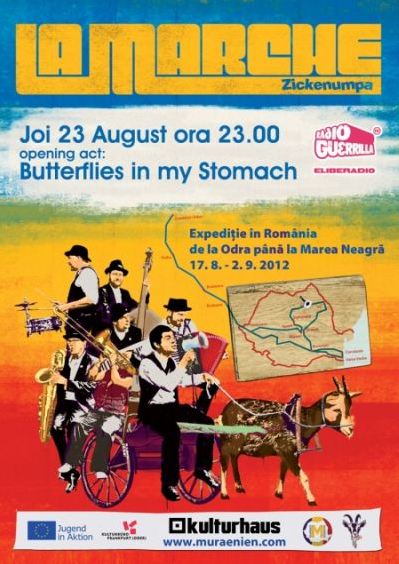 La Marche & Butterflies in my Stomach - Kulturhaus - 23 august