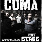 coma, the stage, bacau, 25 august