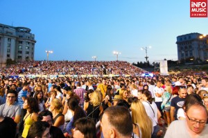Public la concertul Lady Gaga din București