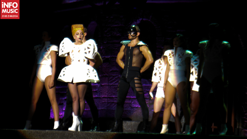 Lady Gaga în concert la București