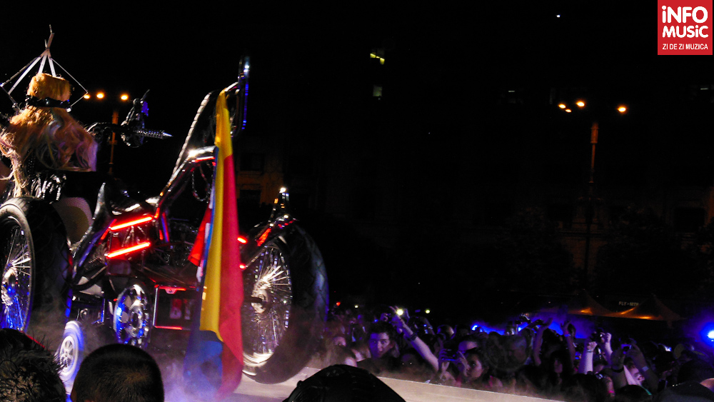 Lady Gaga în concert la București