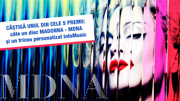 Concurs online Madonna - MDNA