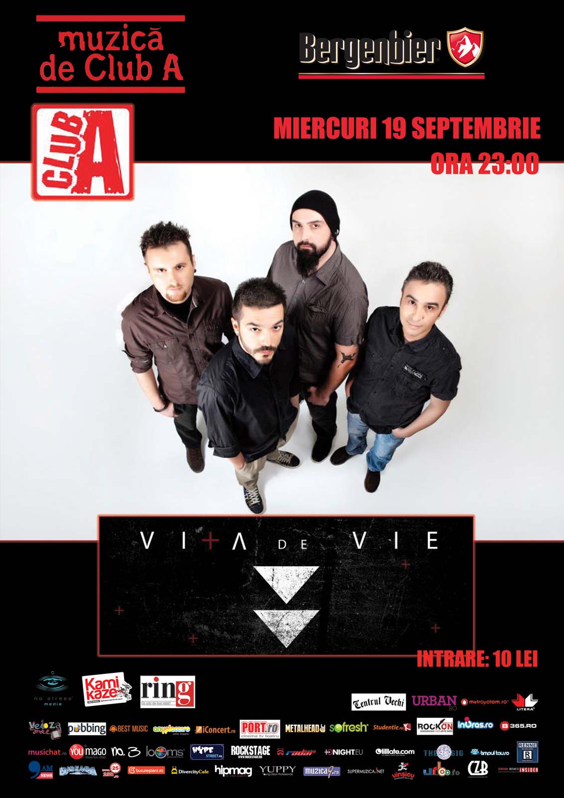 Concert Vita de VIe in Club A 19 septembrie