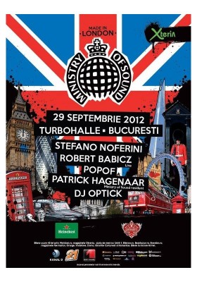 Poster eveniment Ministry of Sound: Made in London