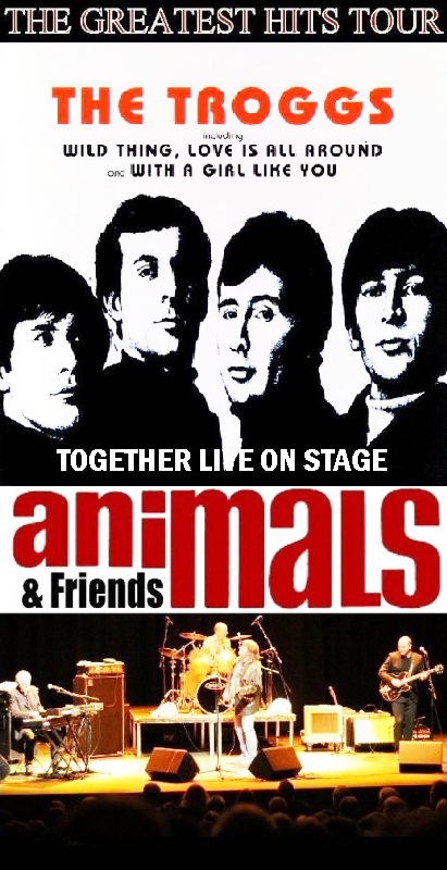 Afis Troggs si Animals & Friends