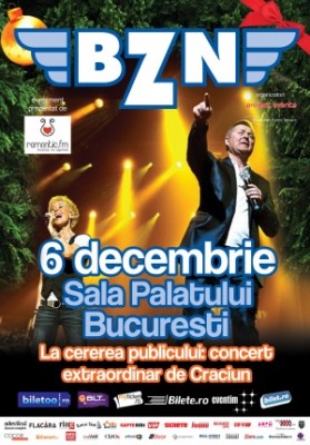 BZN Concert de Crăciun la Sala Palatului