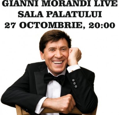 Poster eveniment Gianni Morandi