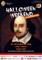 Poster eveniment Halloween Weekend at Shakespeare Bar
