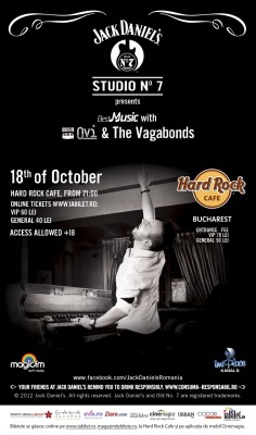 Poster eveniment Ovi & The Vagabonds