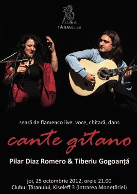 Poster eveniment Cante Gitano