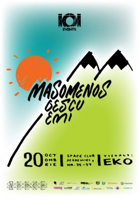 Poster eveniment iOi - MASOMENOS / GESCU / EMI