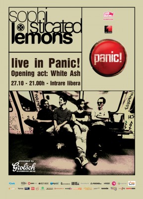 Poster eveniment Sophisticated Lemons / White Ash