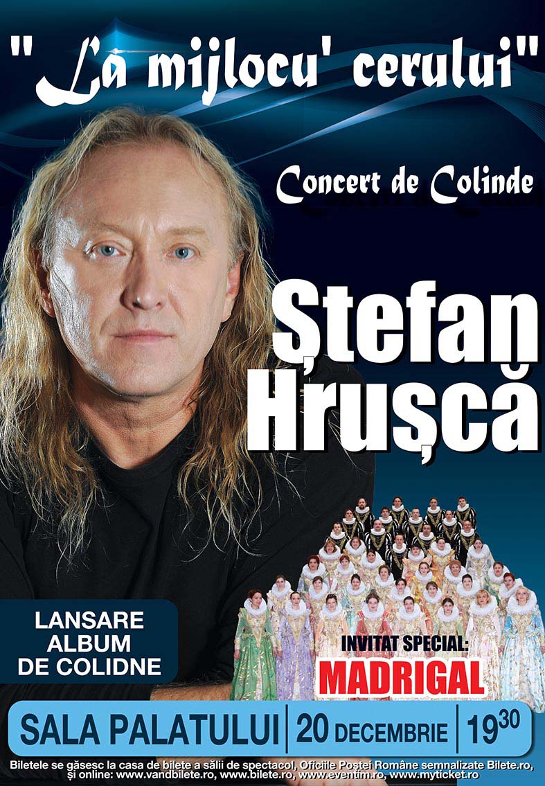 Ștefa Hrușcă - Afiș Concert Sala Palatului 2012