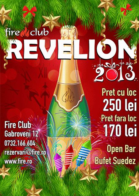 Revelion 2013 in club Fire