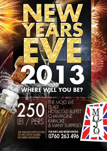 Poster eveniment New Years Eve 2013