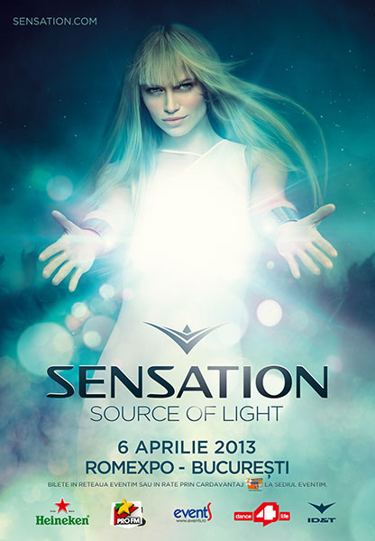 Posterul evenimentului Sensation 2013
