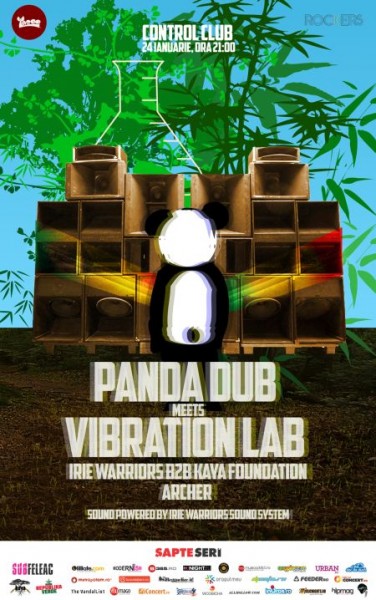 Poster eveniment Panda Dub meets Vibration Lab