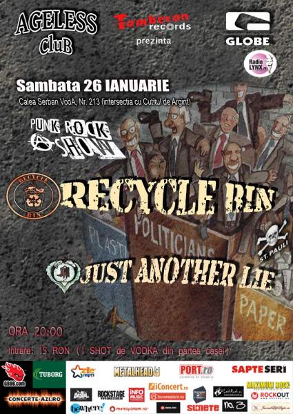 Poster eveniment Recycle Bin