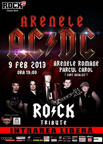 Poster eveniment The R.O.C.K. - tribut AC/DC