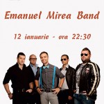 Concert de coveruri cu Emanuel Mirea Band în Hard Rock Cafe