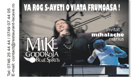 Poster eveniment Mike Godoroja și Marius Mihalache