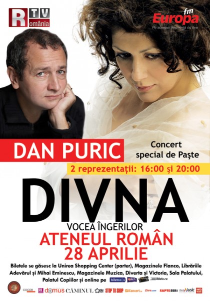 Poster eveniment Divna și Dan Puric