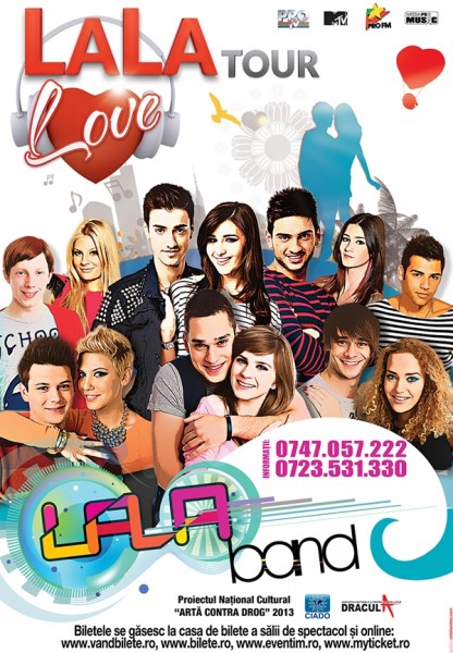 Poster LaLa Band - Love Tour