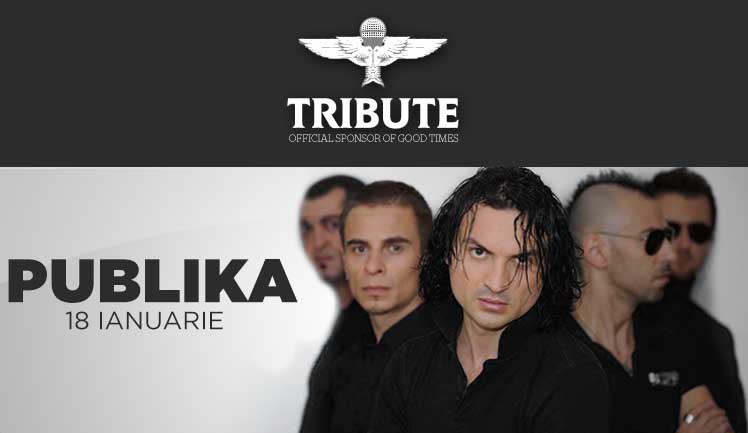 Concert PUBLIKA in Club TRIBUTE pe 18 ianuarie 2013