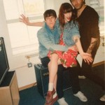 Florence cu Robert Ackroyd și Christopher Lloyd Hayden (membrii Florence and The Machine)
