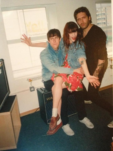 Florence cu Robert Ackroyd și Christopher Lloyd Hayden (membrii Florence and The Machine)