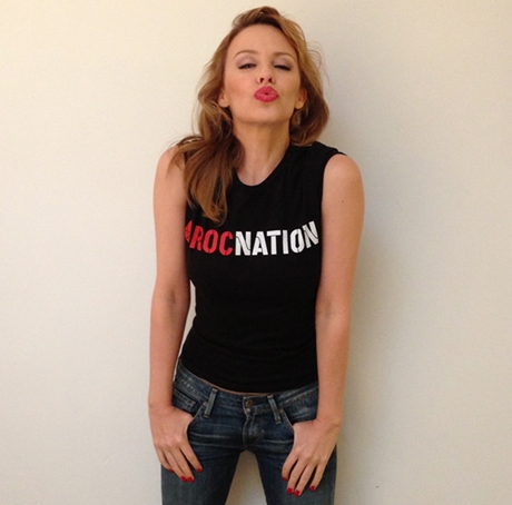 Kylie Minogue a semnat cu Roc Nation
