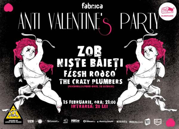 Poster eveniment Anti Valentine\'s Party