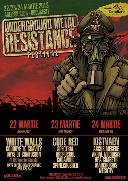 Poster eveniment Underground Metal Resistance