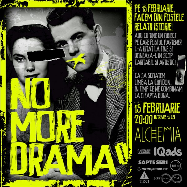 Poster eveniment No More Drama Party
