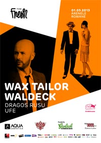 Poster eveniment WALDECK & WAX TAILOR