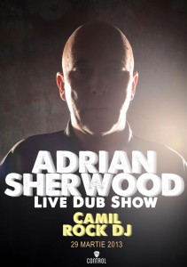 Afis concert Adrian Sherwood