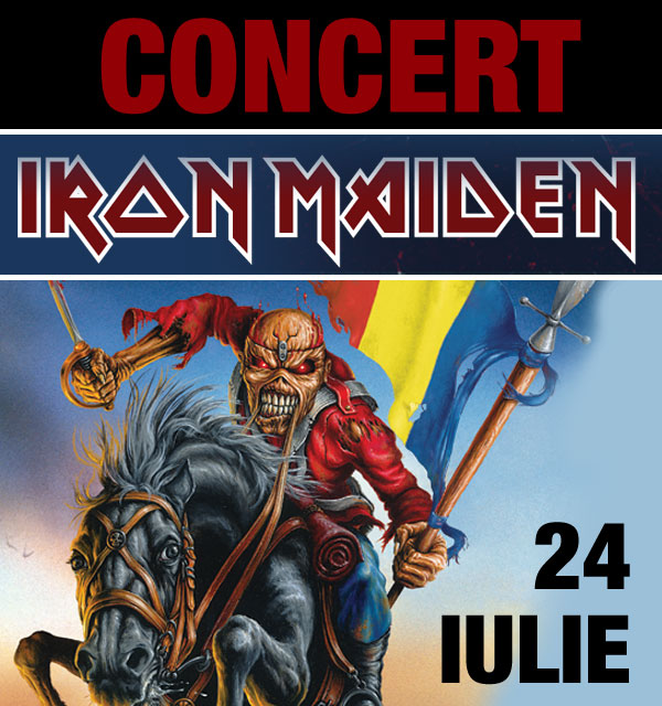 Concert Iron Maiden la Bucuresti