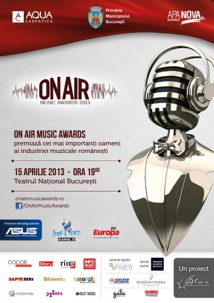 Poster eveniment On Air Music Awards