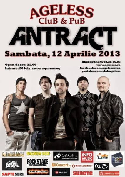 Poster eveniment Antract