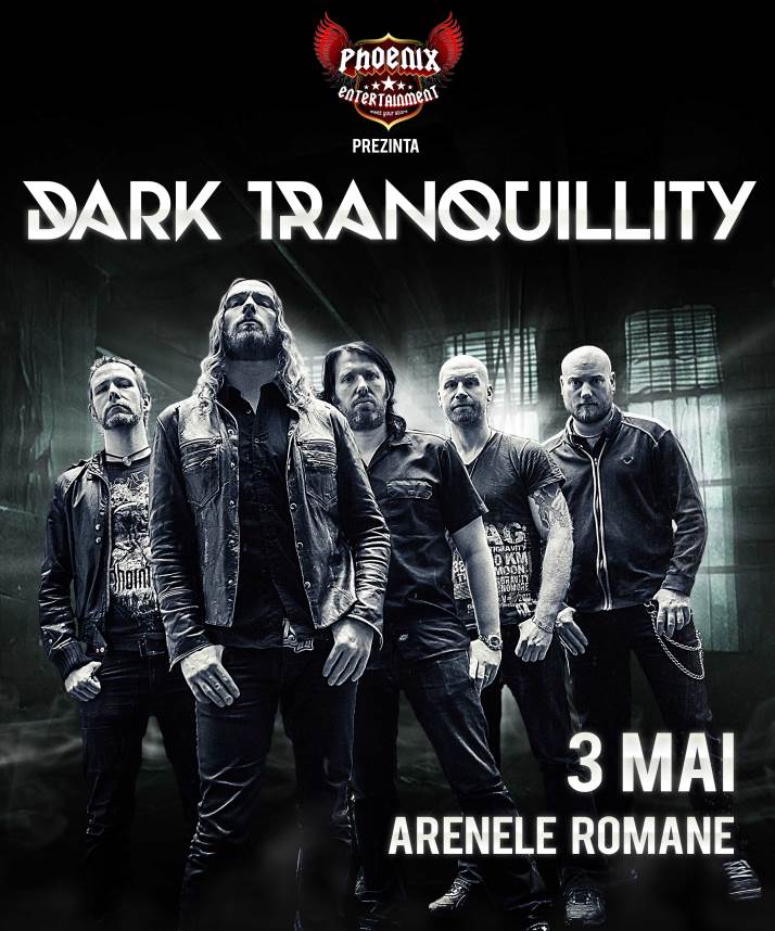 Dark Tranquillity va susține un concert la București pe 3 mai
