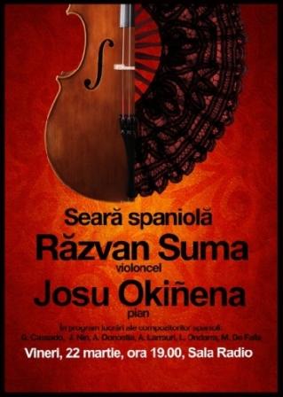 Poster eveniment Răzvan Suma - Seara Spaniolă