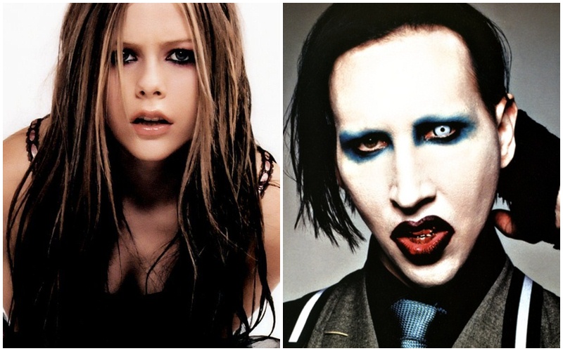 Avril Lavigne si Marylin Manson