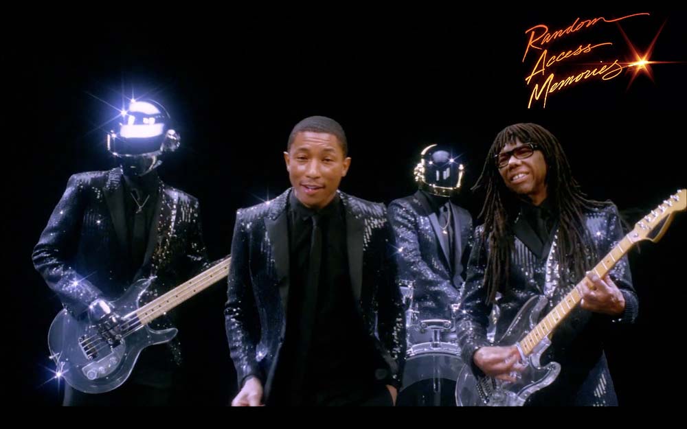 Daft Punk, Pharrell Williams si Nile Rodgers