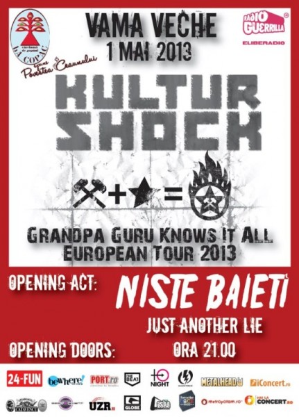 Poster eveniment Kultur Shock - Niște Băieți - Just Another Lie