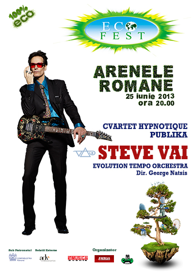 Poster eveniment Steve Vai