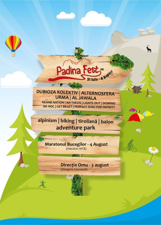 Padina Fest 2013 cu Dubioza Kolektiv, Alternosfera, Luna Amară și Al Jawala