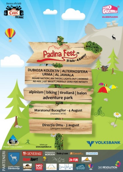Poster eveniment Padina Fest 2013