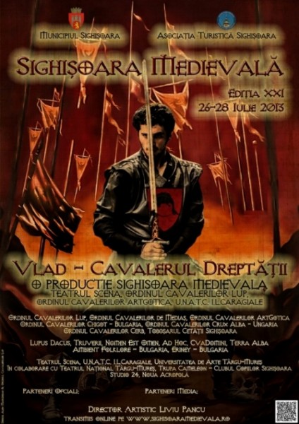 Poster eveniment Festivalul Sighișoara Medievală 2013