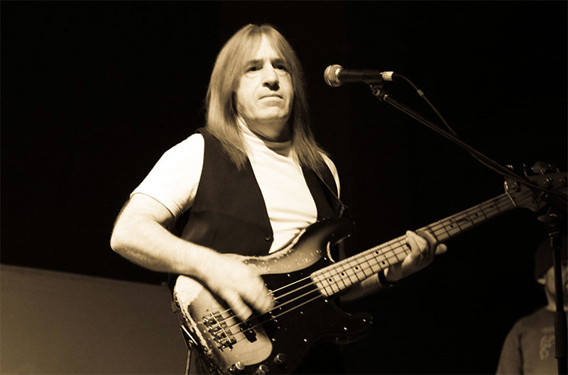 Trevor Bolder, basistul Uriah Heep